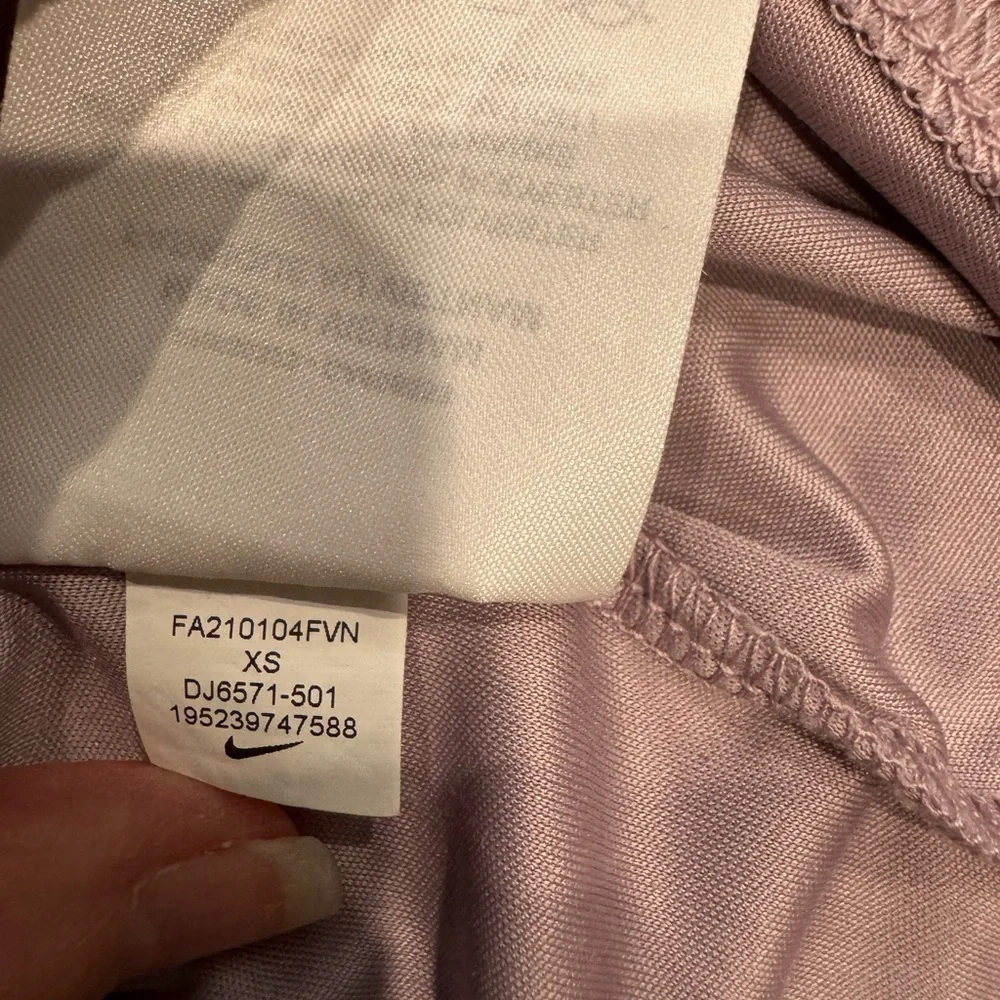 Nike Women's Purple Short Sleeve Tee - Picture 6 of 8